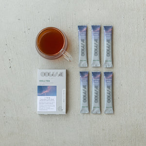 OOLLTEA – Yama Ajisai Blend｜甘茶ブレンド三年番茶スティック 6本入り