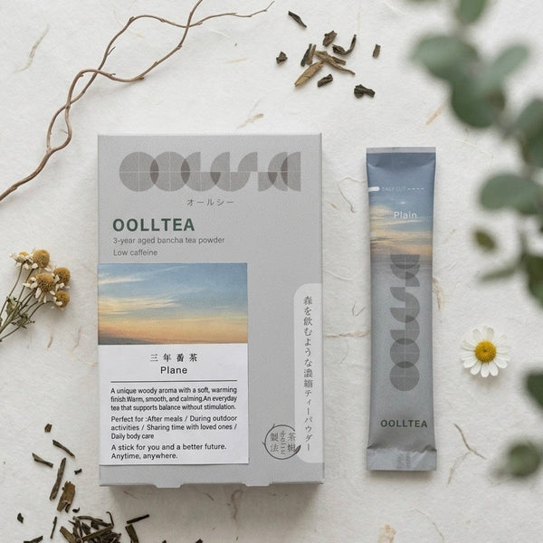 OOLLTEA – Plain｜プレーン三年番茶スティック 6本入り